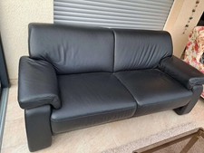 echt leder sofa gebraucht, 3 stück. 108/90/90. 178/90/90. 200/90/90
