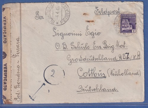 Italien 1945 zensierter - italien,