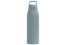 Sigg Trinkflasche Shield Therm One Morning blue, 1 l, bis zu 72h kalt/10h heiß