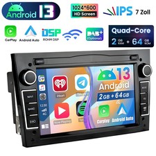 Android 14 Autoradio GPS NAVI Für Opel Zafira B Corsa D Astra G H Vivaro Vectra