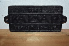 Original Altes Schild