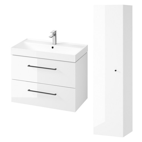 Badezimmermöbel set weiß - set,