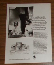Seltene Werbung APPLE POWER