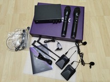 Omnitronic UHF E-Flex 2 Funkmikrofon Set!  559-575 MHz + Lavalier  Taschensender