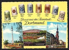 AK Dortmund, Brauereien: Actien Bier, Bergmann-Bier, Hansa-Bier, Kronen-Bier, U 