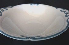 Blaue Olga Dresden 1910 Jugendstil Schüssel D:23cm H:9cm Porzellan Handbemalt
