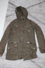 8🌺 Jacke Parka PIMKIE Schnäppchen Mantel S Mädchen Damen oliv