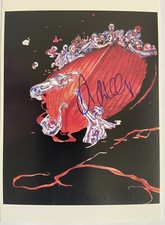 Daniel Richter signiert Karte Original Signed Autogramm Unterschrift Signatur