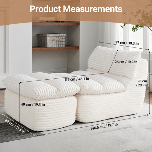 Colamy bean bag chair - colamy,