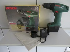BOSCH - Akkuschrauber PSR 96 9,6V + Akku + extra Ladegerät AL 60 DV getestet