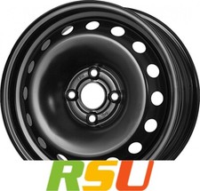 MWD 15185 6x15" ET43 LK4 100 ML 56.6 Stahlfelgen 15 Zoll