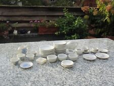 39 Teile antikes Kinder-/Puppengeschirr aus Porzellan und Keramik