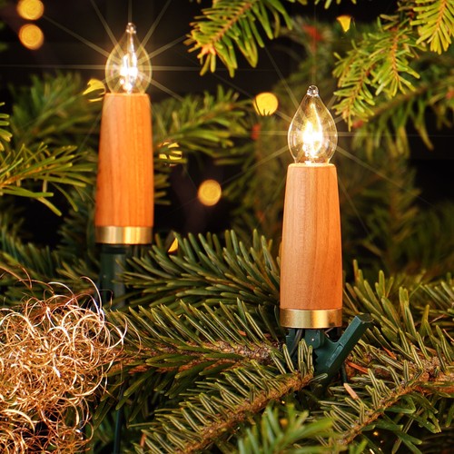 Narva kerzenlichterkette holz - narva,