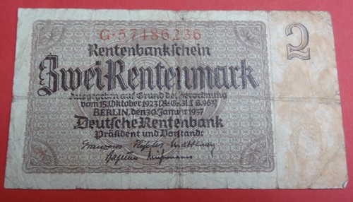 Rentenbankschein renten mark - 2,