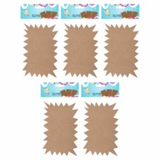 200 Stück Kraftpapier Sterne