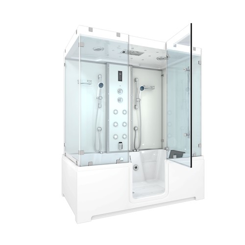 Kombination badewanne dusche - badewanne,