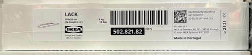 New ikea lack wall - new, white