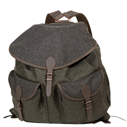 Akah lodenrucksack grün - lodenrucksack, grün/grau