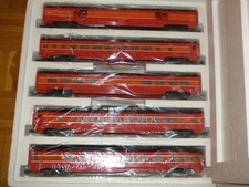 Weaver  Spur 0 - 5er Personenwagen Set  Southern Pacific metall OVP