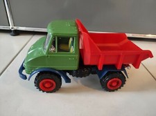 Wader / Tippco Unimog U 406 Grün mit rotem Kipper