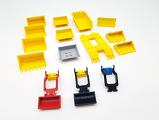 Lego 15x Baggerschaufel  / Mulde / Schild / Trailer (verschiedene Ausführungen)