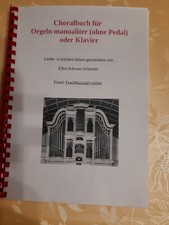 Choralbuch zum EG für Klavier oder Orgel ohne Pedal, Orgelnoten Leicht