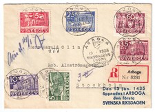 Schweden Reichstag Nr. 221-226