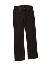LEE Herren Knox Straight Jeans W31 L34 schwarz Baumwolle BY31