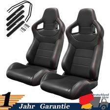 Sportsitz Schalensitz Schwarz