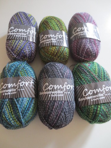 100g comfort sockenwolle - 100g, h&w