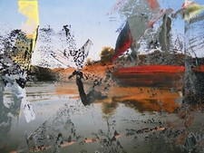 Gerhard Richter - Venedig, übermalte Fotografie