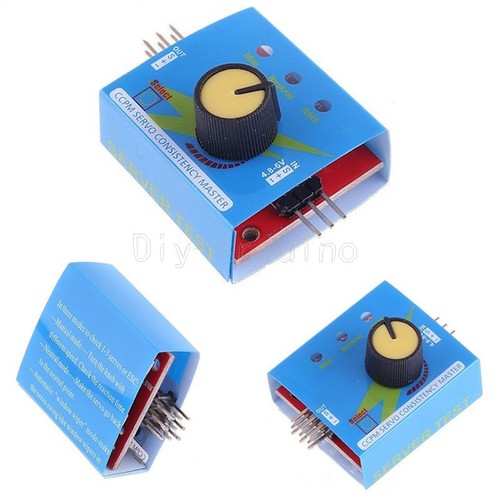 Multi servo tester - 3ch, ecs