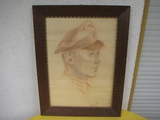 Kreidezeichnung Soldaten