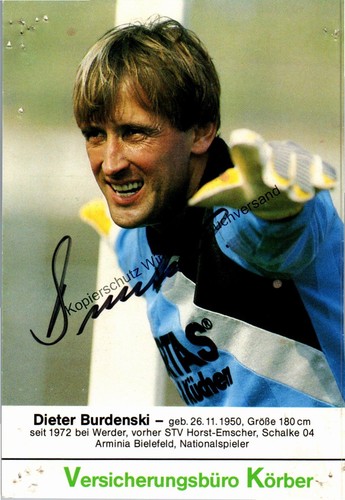 Original autogramm dieter - original,