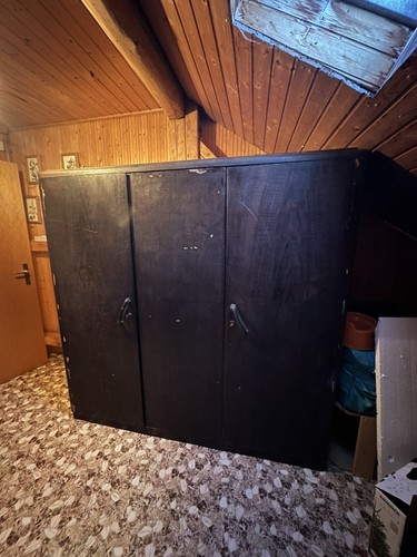 Vintage kleiderschrank antik - kleiderschrank,