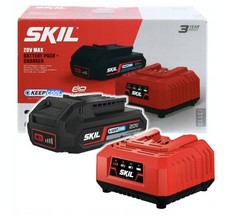 SET Skil 20V 1 x Akku 3102 AA 2,5Ah + Ladegerät 3122 AA 2,4A