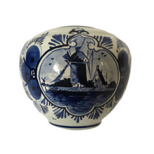 Delft vintage blumenvase - vintage,