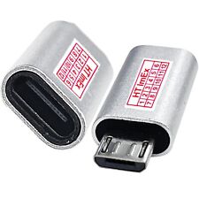 Silber - Adapter USB-C Buchse