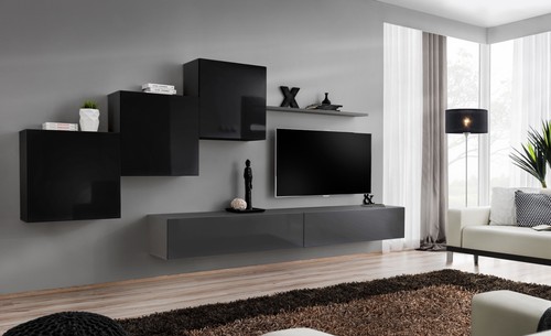 Wohnwand pinko anbauwand - wohnwand, 1
