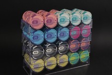 Chiptray Acryl mit Deckel für