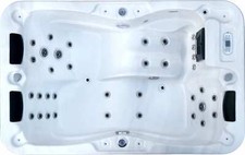 Whirlpool Outdoor Aussenwhirlpool HotTub WLan Pool NEU W195SL 2-3P White KINGSPA