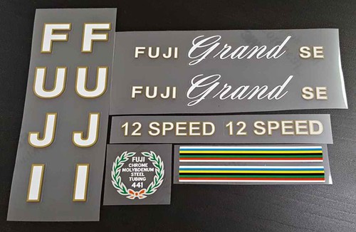 Fuji decal set fahrrad - fuji,