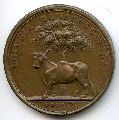 Louis xiv medaille - louis, (1643-1715)