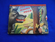 Vojtech Kubasta Tschechoslowakei Selten Vintage c1956 Rot Reiten Hood Pop Up