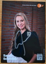 Sarah Schreiber Orig Autogramm