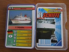 altes Quartett "Schiffe" von Ravensburger 1999