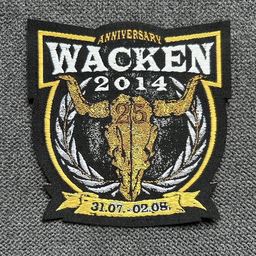 Wacken 2014 patch aufnäher - wacken,