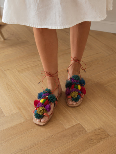 Bunte zara sandale - bunte,