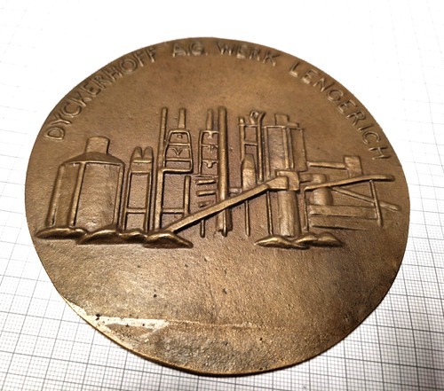 Große bronze medaille - große,