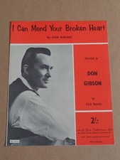 Don Gibson - I Can Mend Your